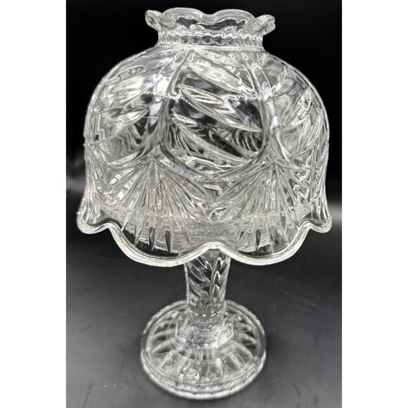 Crystal Clear Industries Two Piece Candle Lamp "Portico" Blown Glass Fairy Lamp - Picture 3 of 7